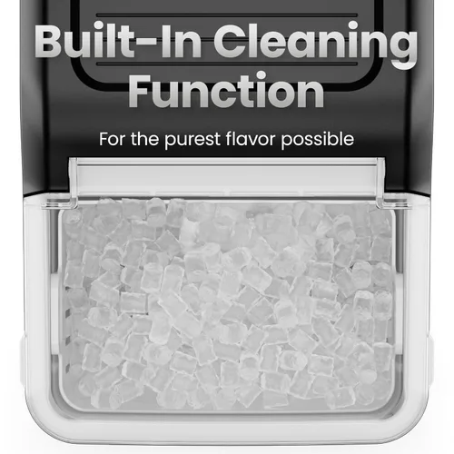 Miniatura 7 de Iceman by Chefman Nugget Ice Maker - Máquina para hacer hielo de guijarros, 26 libras en 24 horas, lista en 6 minutos, cesta de hielo extraíble