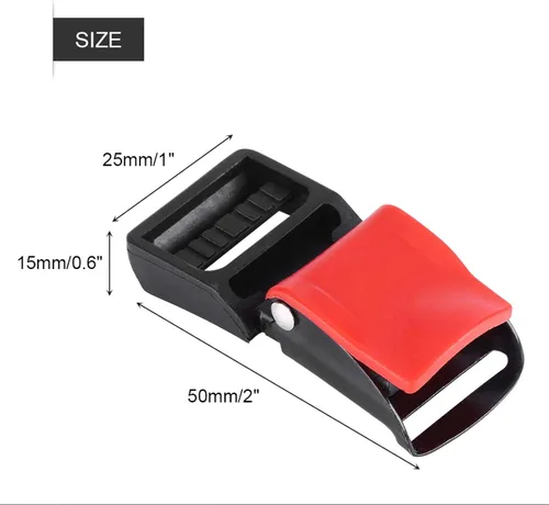 Miniatura 3 de Clip de velocidad para casco de motocicleta, 5 piezas de clip de velocidad para casco de motocicleta, hebilla de correa de barbilla, hebilla