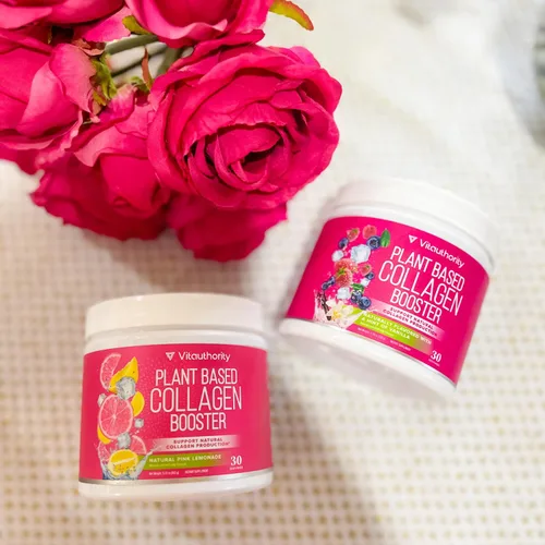 Miniatura 6 de Vitauthority Colágeno vegano en polvo para mujeres, suplemento de colágeno a base de plantas para mujeres con vitaminas veganas patentadas
