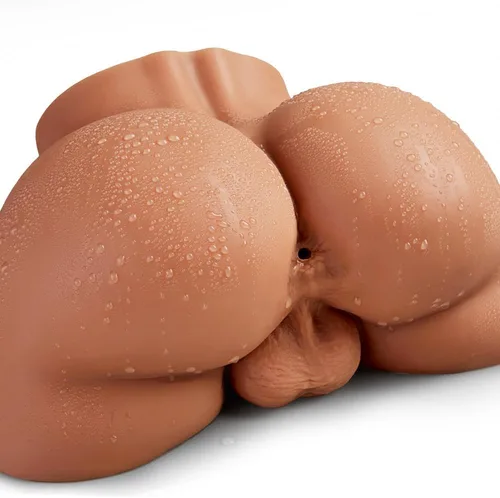 Muñeca sexual masturbador masculino de 5.5 libras con ano apretado, masturbador anal realista con testículos realistas y nalgas prominentes para