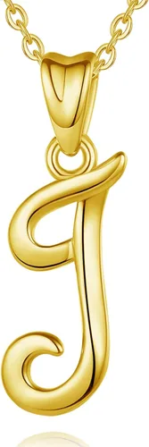 Miniatura 9 de EUDORA Collares de plata esterlina con inicial para mujer, regalos clásicos de 26 letras sin cuello para niñas, hermana, madre hija, cadena de 18