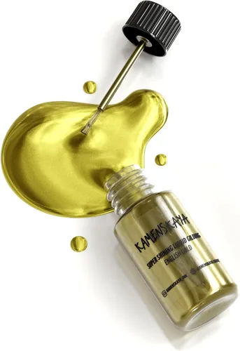 Miniatura 13 de KAMENSKAYA Liquid Silver Leaf Paint - Hoja líquida plateada de secado rápido a base de alcohol, 0.68 fl oz (0.7 fl oz)