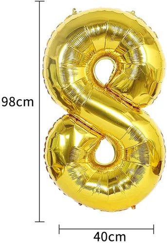 Miniatura 5 de Decoración de cumpleaños número 48, globos de látex de papel de aluminio, suministros para fiestas de cumpleaños de 48 años, globos de helio, globos