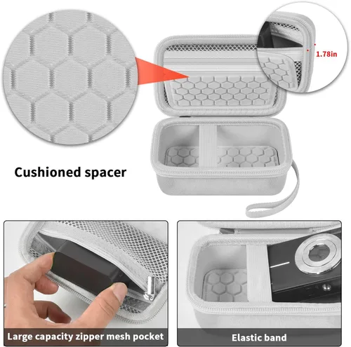Miniatura 4 de Comecase Funda de transporte para cámara digital compatible con CAMKORY/para VAHOIALD/para Canon PowerShot G7X/para Kodak Pixpro/para Sony DSCW800