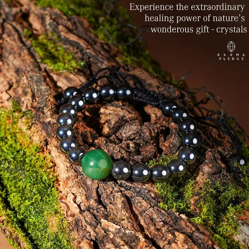 Miniatura 13 de Pulseras de cristal curativo para mujeres y hombres, espiritual, energía positiva y equilibrio, pulseras de cuentas de cristal natural hechas a mano