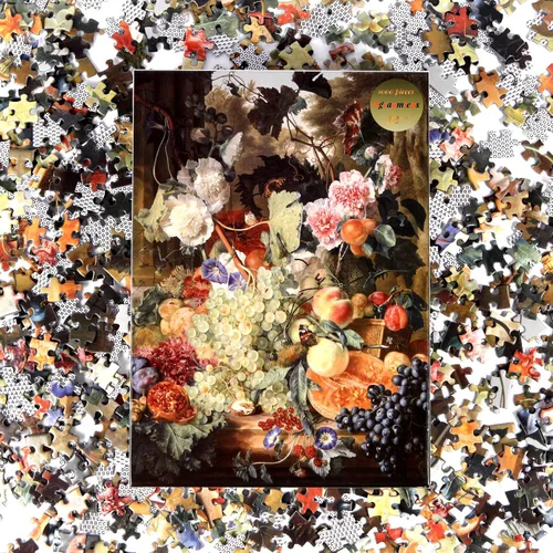 Miniatura 4 de Bgraamiens Puzzle-Fruit Feast-Rompecabezas cuadrado de 1000 piezas para adultos