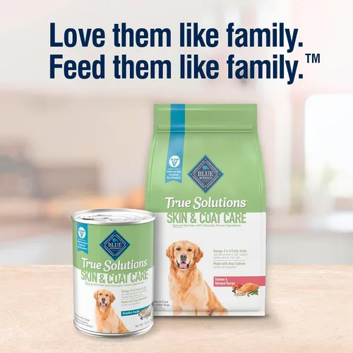 Miniatura 9 de Blue Buffalo True Solutions - Alimento seco natural para el cuidado de la piel y el pelaje para perros adultos, salmón, bolsa de 11 lb