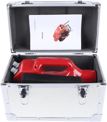 Miniatura 4 de Máquina de soldadura de geomembrana 800W, 0~842.0 °F/32~842℉ Kit de herramientas de soldadura de cuña caliente, máquina de soldadura de sellado