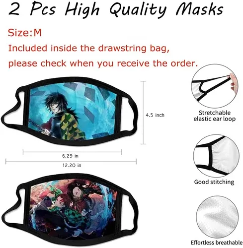 Miniatura 3 de Demon Slayer - Bolsa, Negro B, M