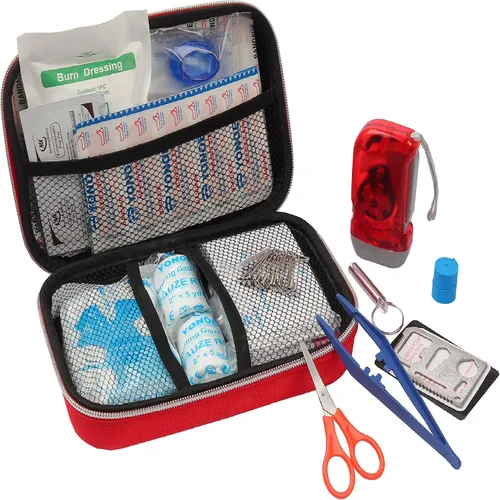Miniatura 7 de Kits de primeros auxilios 279 piezas para automóvil, camión, supervivencia de emergencia, trauma, cuidado táctico, viajes, hogar, oficina, escuela