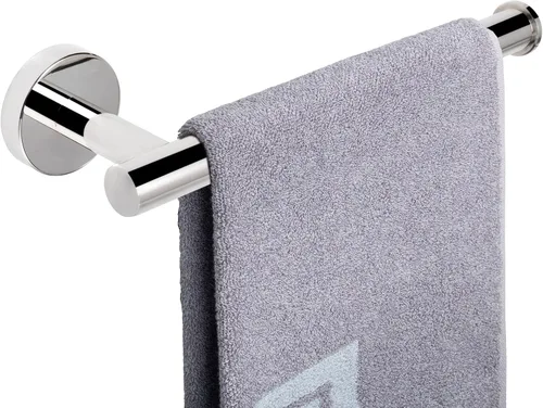 Miniatura 17 de NearMoon Soporte para Toalla de Mano/Anillo para Toalla, Barra de Toalla de Mano de Acero Inoxidable Gruesa para Baño, Estante para Toallas Montado