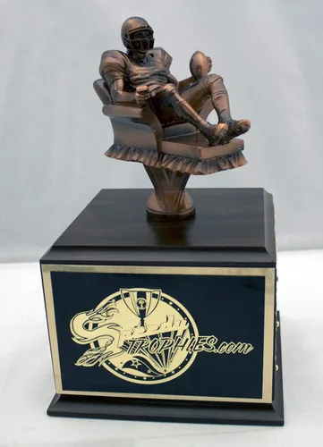 Miniatura 2 de Fantasy Football Trophy - Sillón (18 años), diseño de trofeo de fútbol
