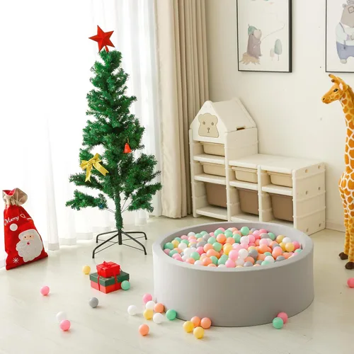 Miniatura 5 de GOGOSO 100 Pelotas de Hoyo de Plástico para Bebés Niñas Pequeñas para Casa de Juegos, Piscina para Bebés, Centros de Diversión con Pelotas, para 100