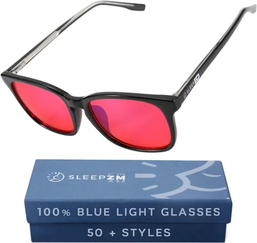 Miniatura 9 de Sleep ZM Blue Light Blocking & Light Sensitivity Glasses - 8 Lens Types for Comfort, Relaxation, Sleep & Relief