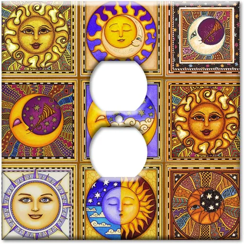 Miniatura 4 de Art Plates - Placa de interruptor de Celestial - Single Gang Toggle - Imagen de Dan Morris Single Toggle