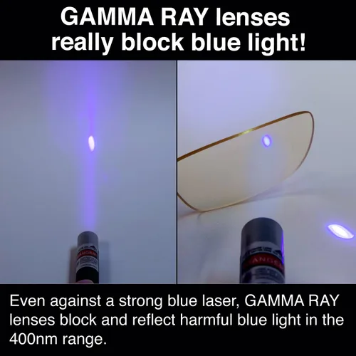 Miniatura 2 de Gafas de bloqueo de luz azul de rayos gamma antirreflejos