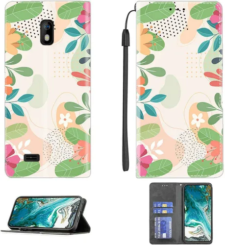 Miniatura 497 de Funda para Moto One Zoom compatible con Motorola One Zoom Phone Case Flip Stand Cover Magnetic Close YHD