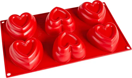 Miniatura 9 de Fat Daddio's SMF-021 - Utensilios de silicona para hornear de 8 cavidades Baba (3.1 oz)