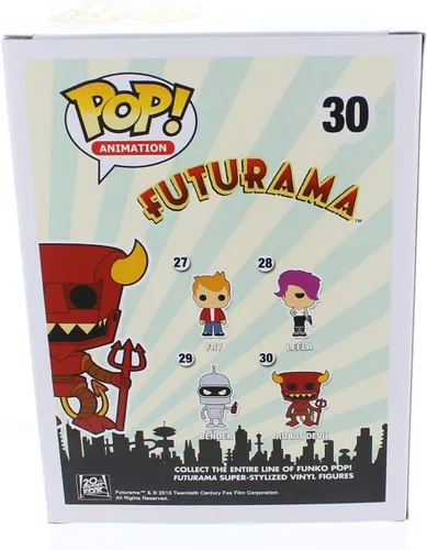 Miniatura 3 de Futurama, robot diablo figura de acción de Funko POP TV