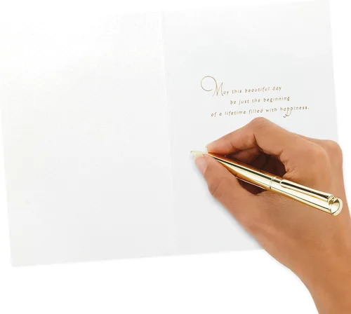 Miniatura 5 de Tarjeta de boda Hallmark Signature (Just the Beginning)