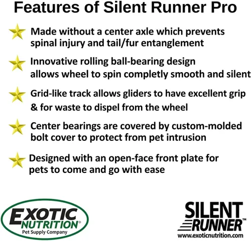 Miniatura 3 de Silent Runner Pro - Rueda (negro con soporte)