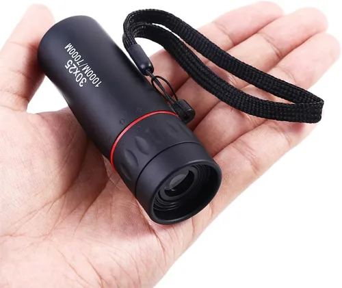 Miniatura 7 de Vctitil Mini bolsillo monocular alcance zoom telescopio práctico óptica alcance para acampar al aire libre senderismo viajes