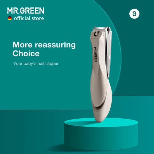 Miniatura 2 de MR.GREEN Cortaúñas de Seguridad para Bebés Cortaúñas para el Cuidado de Uñas Cortador de Uñas para Recién Nacidos Bebé Lima de Uñas Conveniente