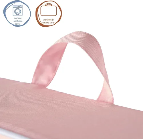 Miniatura 4 de Heritage Kids Sillón de espuma Pink Everywhere con asa de transporte y funda extraíble, 25 x 21 x 22 pulgadas, a partir de 3 años Rosa