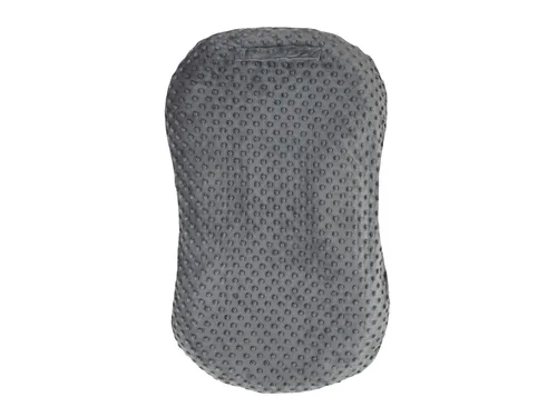 Miniatura 11 de Mila Millie Funda extraíble resistente al agua para tumbona de recién nacido, funda sensorial Minky para asiento de piso de bebé, tela suave y Niebla