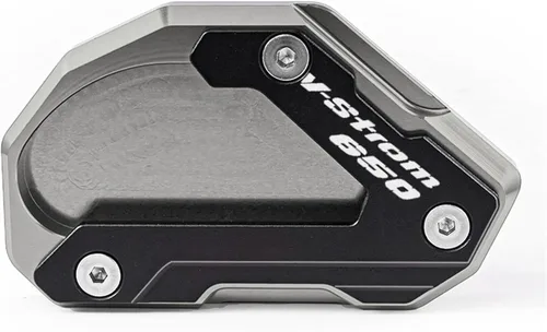 Miniatura 15 de Soporte de extensión lateral Soporte de extensión y tapa de llenado de aceite para Suzuki DL650 V-Strom 650 XT 650XT Vstrom650 (Color A Negro)