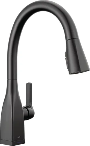 Miniatura 13 de Delta Faucet Mateo Touch - Grifo de cocina de níquel cepillado, grifos de cocina con rociador extraíble, grifo de fregadero de cocina, grifo táctil