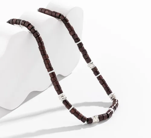Miniatura 7 de Uarein Collares bohemios con cuentas para mujeres y hombres, hechos a mano, arcilla polimérica con cuentas, gargantillas de verano, puka, concha