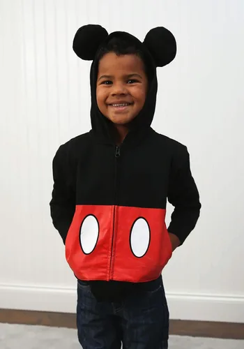 Miniatura 2 de Disney Sudadera con capucha Mickey Mouse para niños pequeños
