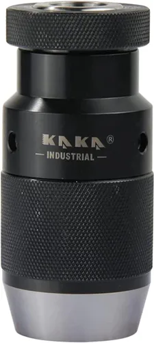 Miniatura 12 de KAKA INDUSTRIAL Portabrocas sin llave resistente, Jacobs Taper Stock (HPJ0213 (1/32"-1/2"-JT6))