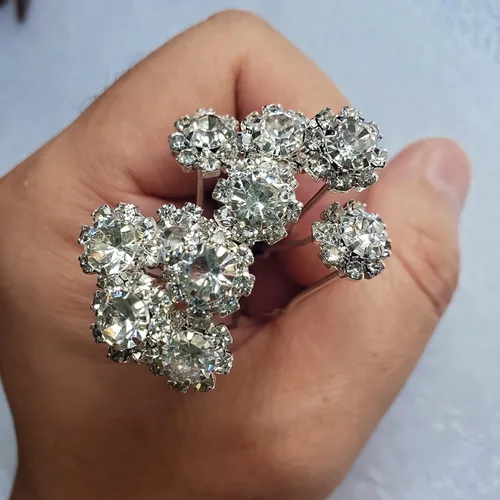 Miniatura 3 de Pinzas para el cabello a presión, kit de accesorios para niñas y mujeres, ballet, danza, U en forma de U, pinzas Bobby, 42 piezas
