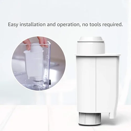 Miniatura 7 de AQUA CREST Filtro de café, repuesto para filtro de agua Brita Intenza+ Gaggia, Philips, Saeco, CA6702/00, filtro de agua Intenza+, certificado TÜV