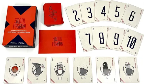 Miniatura 7 de Barrel Aged Games: Stool Pigeon Juego de cartas de mafia táctica de paloma para horas de diversión Edades de 8 años en adelante 2-6 jugadores