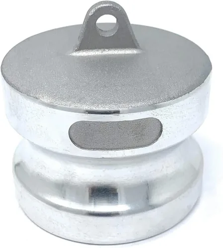 Gloxco Montaje de leva y ranura, aluminio, tipo DP, 2" macho Camlock Dust Plug (CAM-20-DP-AL)