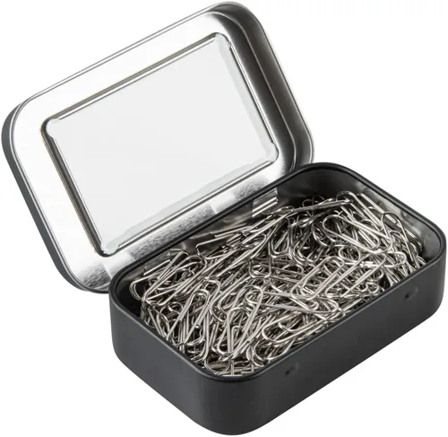 Miniatura 8 de Restaurantware RW Base - Recipientes rectangulares de lata de 4.5 onzas, 100 cajas de lata duraderas con tapas, tapas transparentes para ventana