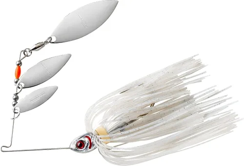 Miniatura 6 de Booyah Señuelo de pesca Shad Blade-Bait, Pearl Shiner, Mini Shad (3/16 oz)