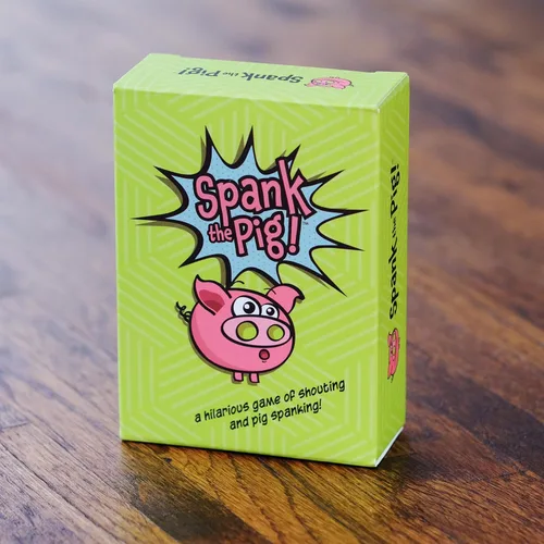 Miniatura 7 de Spank The Pig! - Divertido y divertido juego de cartas familiar para niños, adolescentes y adultos, divertidos juegos de ritmo rápido para 2 a 7