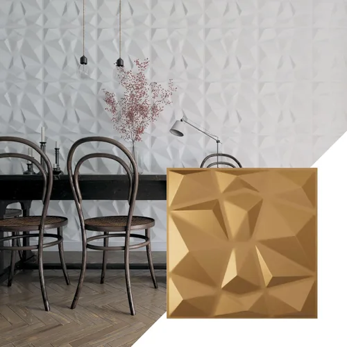 Miniatura 17 de Ekena Millwork 19 5/8 pulgadas de ancho x 19 5/8 pulgadas de alto, Niobe EnduraWall decorativo 3D, laguna satinada (cubre 2.67 pies cuadrados).