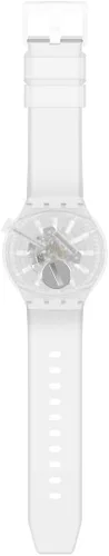 Miniatura 4 de Swatch Swiss Quartz - Correa de silicona transparente