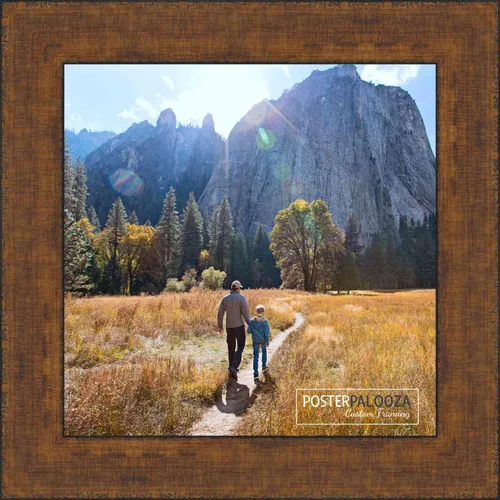 Miniatura 12 de Poster Palooza 36x24 Traditional Antique Gold Wood Picture Frame - UV Acrylic, Foam Board Backing, & Hanging Hardware Included
