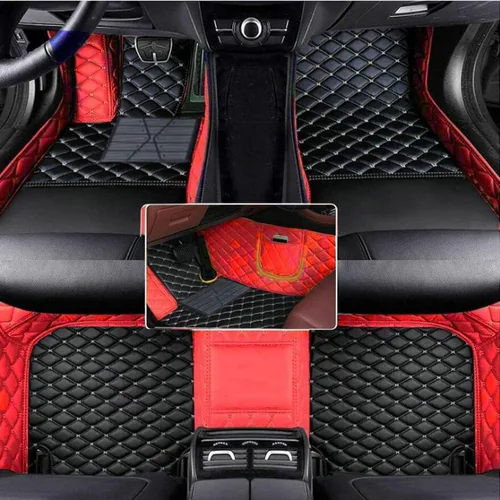 Miniatura 33 de Alfombrillas automotrices personalizadas para Mercedes Benz A B C CLA CLS CLK GLE GLS GLA GLK GL ML G S GLC SL CL SLC R SLK, etc. Tapete de cuero