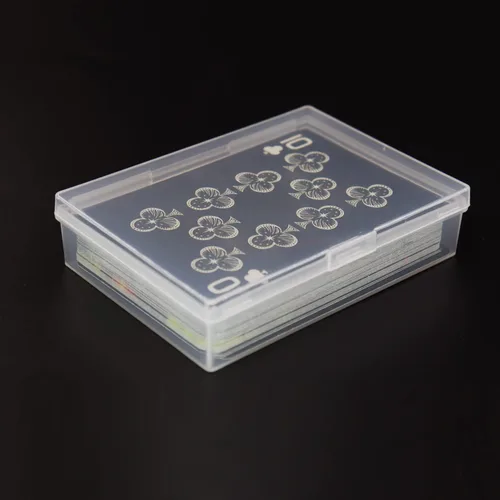 Miniatura 5 de Juego de 6 fundas de plástico vacías para cartas de juego, organizador de almacenamiento cerrado a presión, adecuado para Game Gard de 3.5 x 2.5