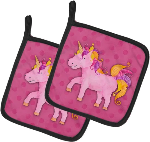 Miniatura 88 de Caroline's Treasures BB7370PTHD - Juego de soportes para ollas de herradura para cocina, resistentes al calor, almohadillas calientes para cocinar