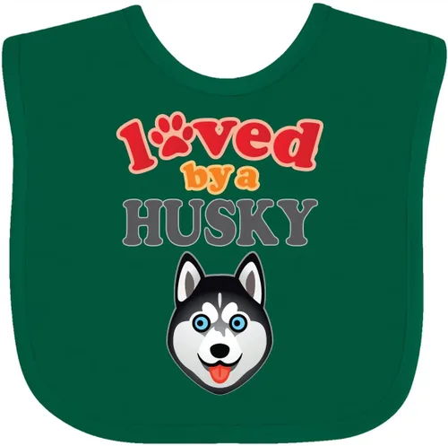 Miniatura 26 de inktastic Husky Dog Lover Baby Bib