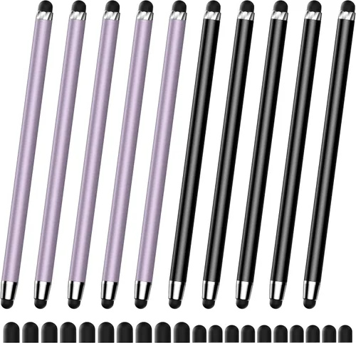 Miniatura 12 de DAXINGXING 40 piezas de puntas de goma de repuesto para lápiz capacitivo, alta sensibilidad y precisión, puntas de goma negras universales