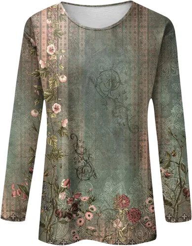 Miniatura 3 de FQZWONG Vacation Outfits for Women Womens Spring Fashion 2024 Casual Going Out Shirts Tunics Or Tops to Wear with Leggings